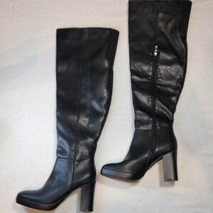 New York & Company Black Over the Knee Boots